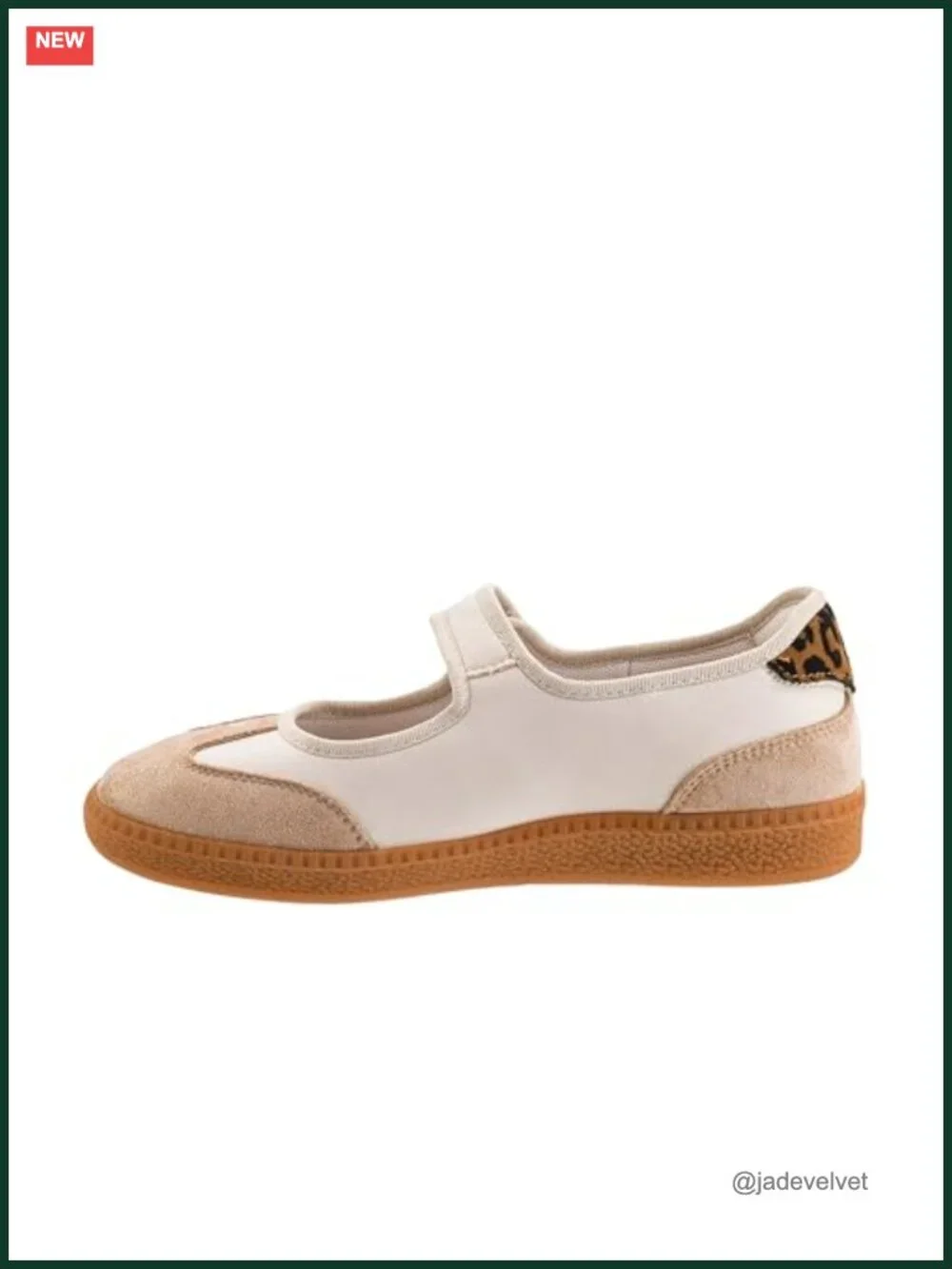 Mary Jane Sneaker Hook & Loop Cushioned Insole Gum Rubber Sole Women's Casual